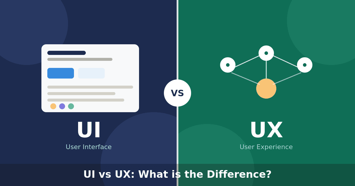 UI vs UX: What is the Difference?